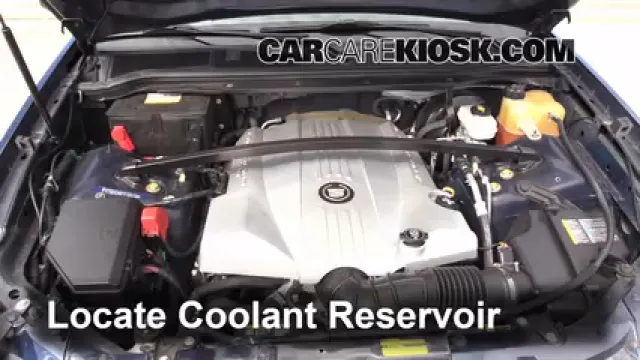 2007 Cadillac SRX 4.6L V8 Refrigerante (anticongelante) Cambiar refrigerante